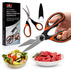 SpartaSake Kitchen Shears  Heavy-Duty Stainless Steel Scissors