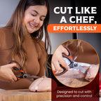 SpartaSake Kitchen Shears  Heavy-Duty Stainless Steel Scissors