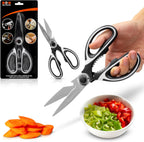 SpartaSake Kitchen Shears  Heavy-Duty Stainless Steel Scissors