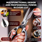 SpartaSake Kitchen Shears  Heavy-Duty Stainless Steel Scissors