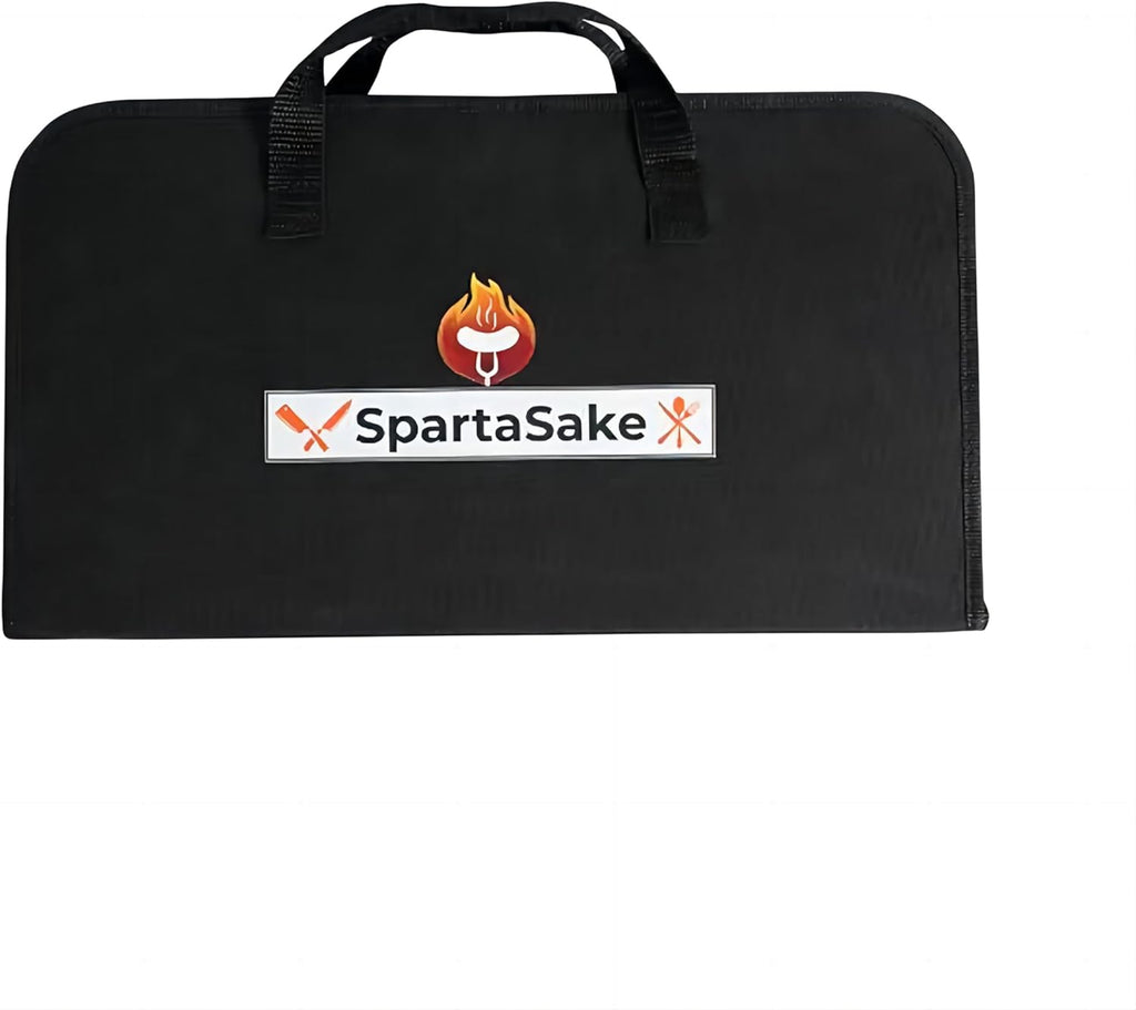 SpartaSake 24-Piece Stainless BBQ Grill Tool Set
